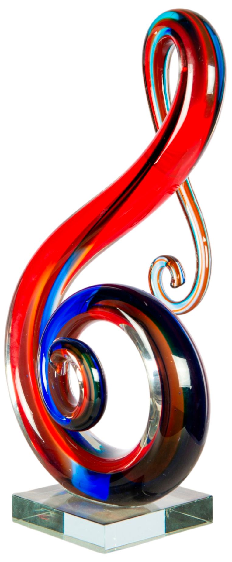 Image 6 Dale Tiffany 13.75" Tall Virtuoso Handcrafted Art Glass Sculpture more views
