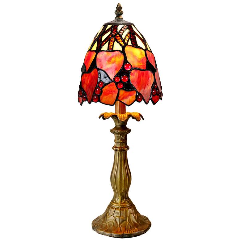 Image 1 Dale Tiffany 13 inch Tall Estelle Tiffany Accent Lamp