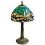3_Dale Tiffany 14.25" Tall Classic Dragonfly Tiffany Accent Lamp more views