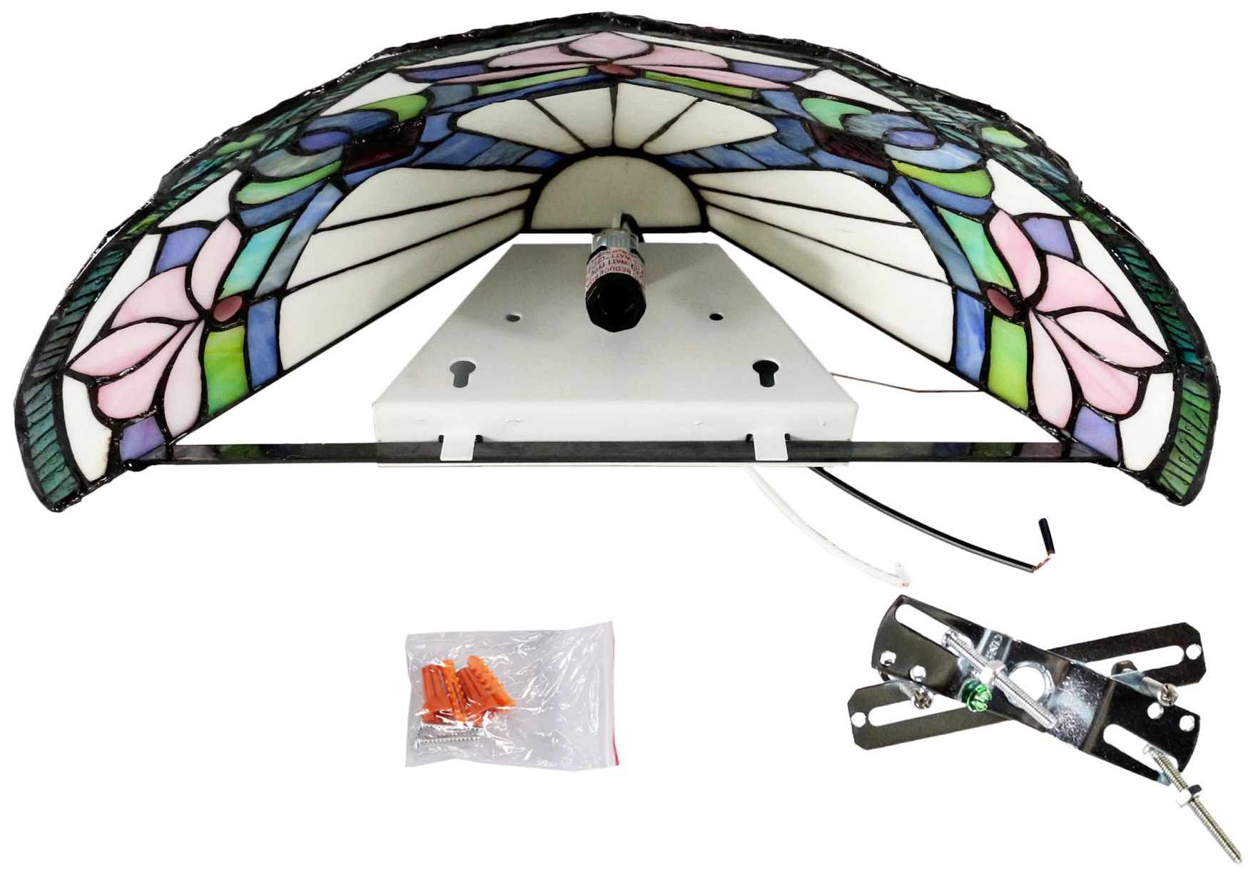 Image 6 Dale Tiffany 14.25" Wide Windham Tiffany Wall Sconce more views