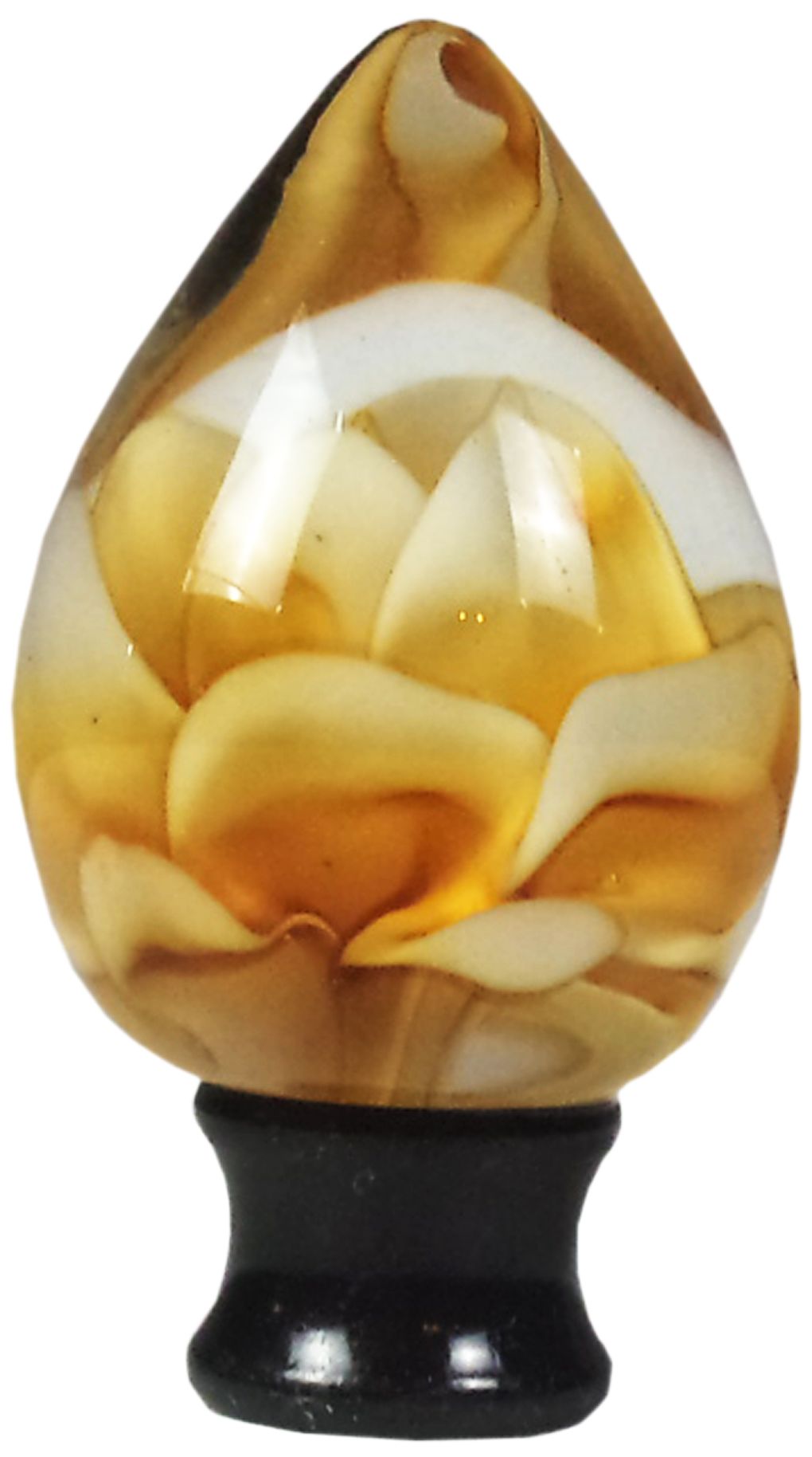 Dale Tiffany 14" Fiore Yellow Hand Blown