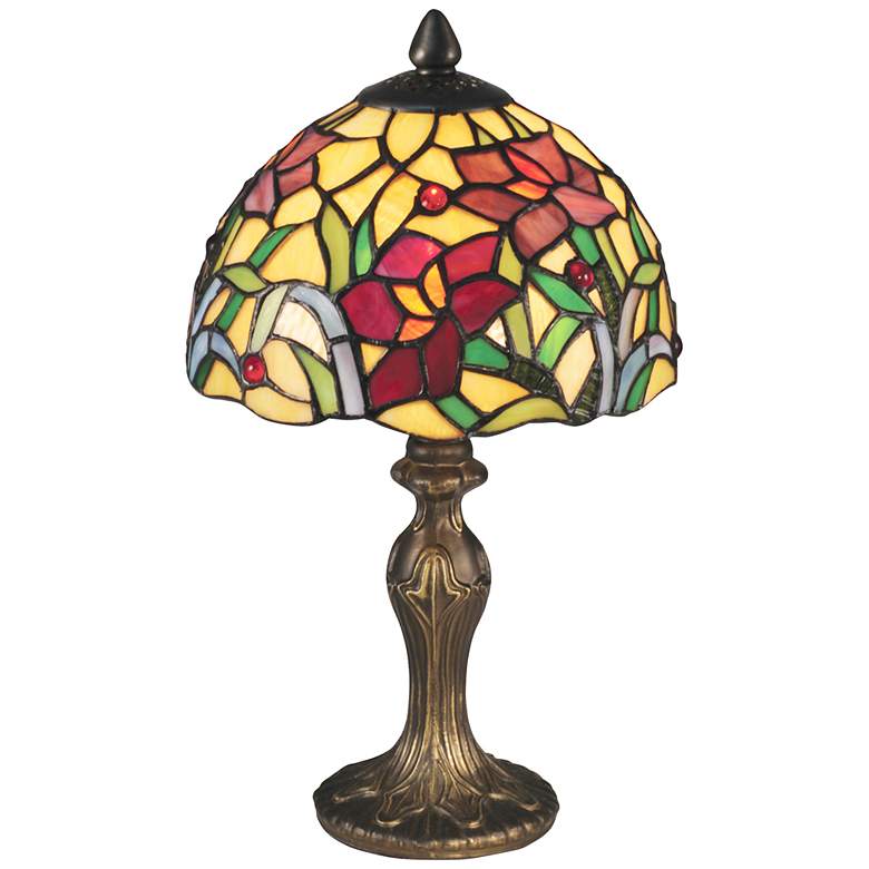 Image 1 Dale Tiffany 14 inch Tall Teller Tiffany Accent Table Lamp