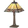 2_Dale Tiffany 14" Tall Slayter Tiffany Accent Lamp