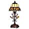 Dale Tiffany 15 1/4"H Crystal Jewel Pebblestone Accent Lamp