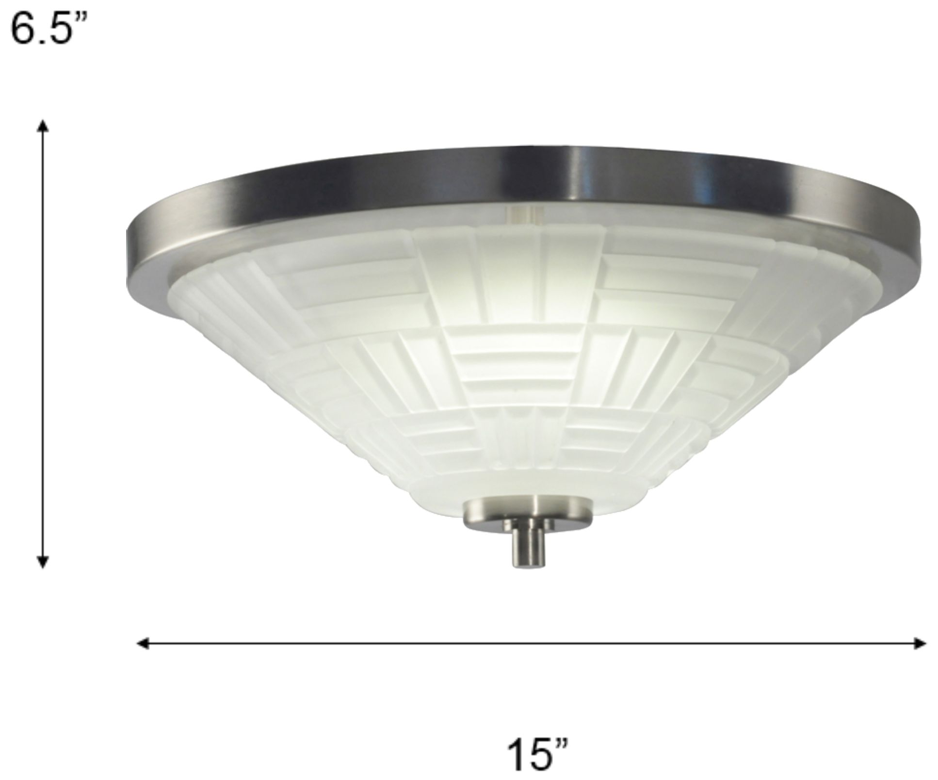 Image 3 Dale Tiffany 15" Wide Houston Crystal Flush Mount more views