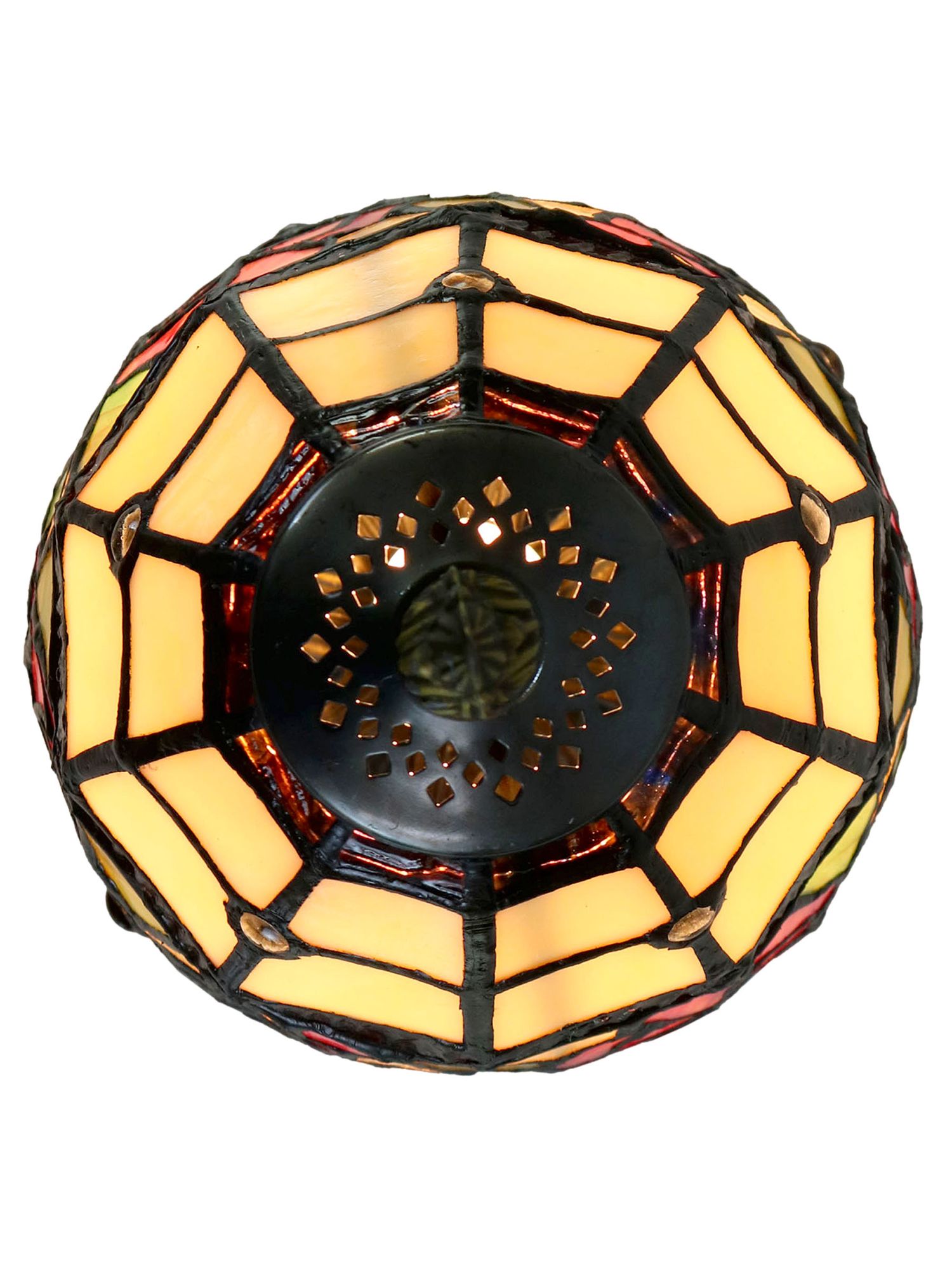 Image 4 Dale Tiffany 16" Tall Enid Tiffany Table Lamp more views