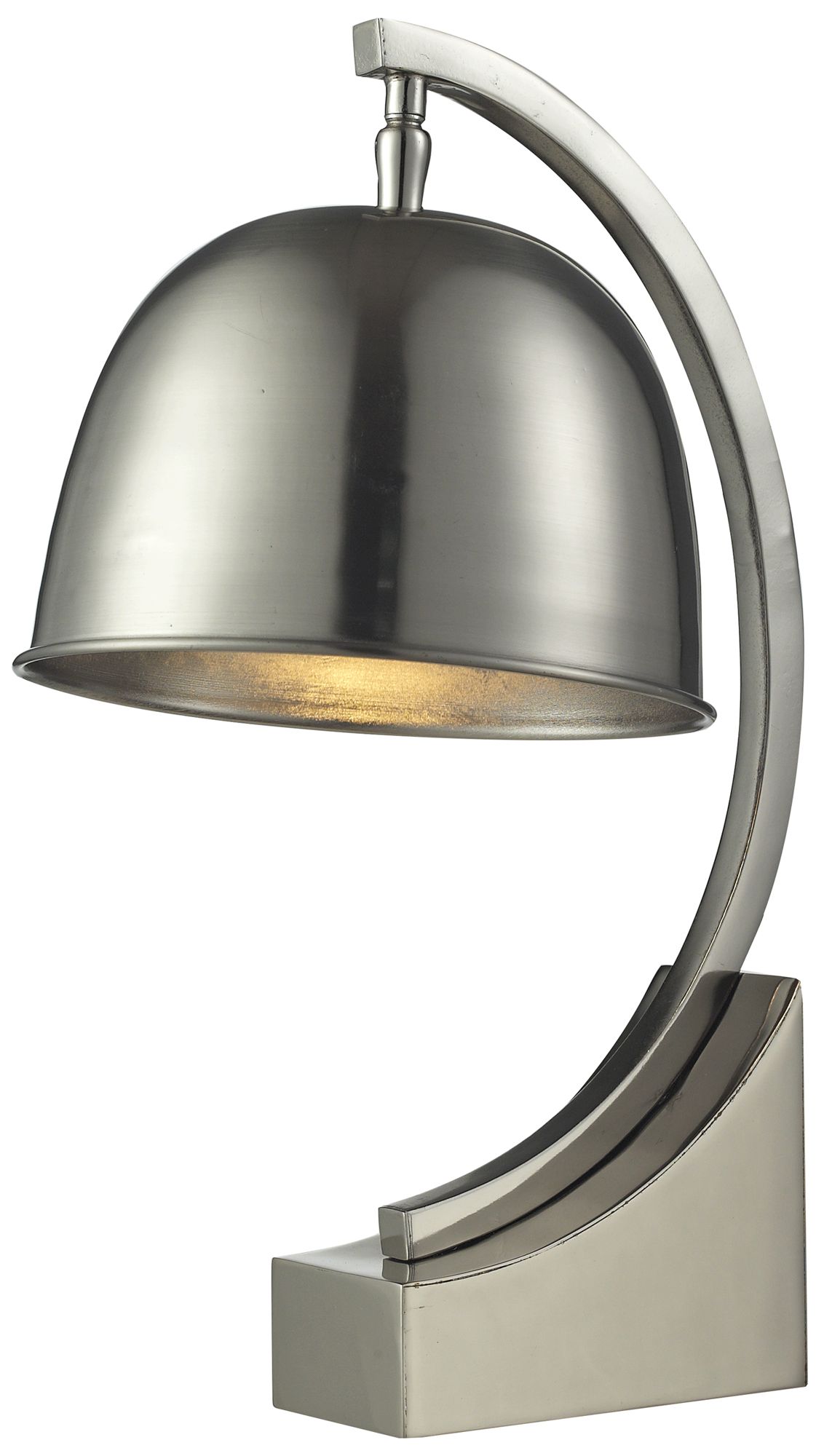 Image 2 Dale Tiffany 16" Tall Mulisa Dome Metal Desk Lamp