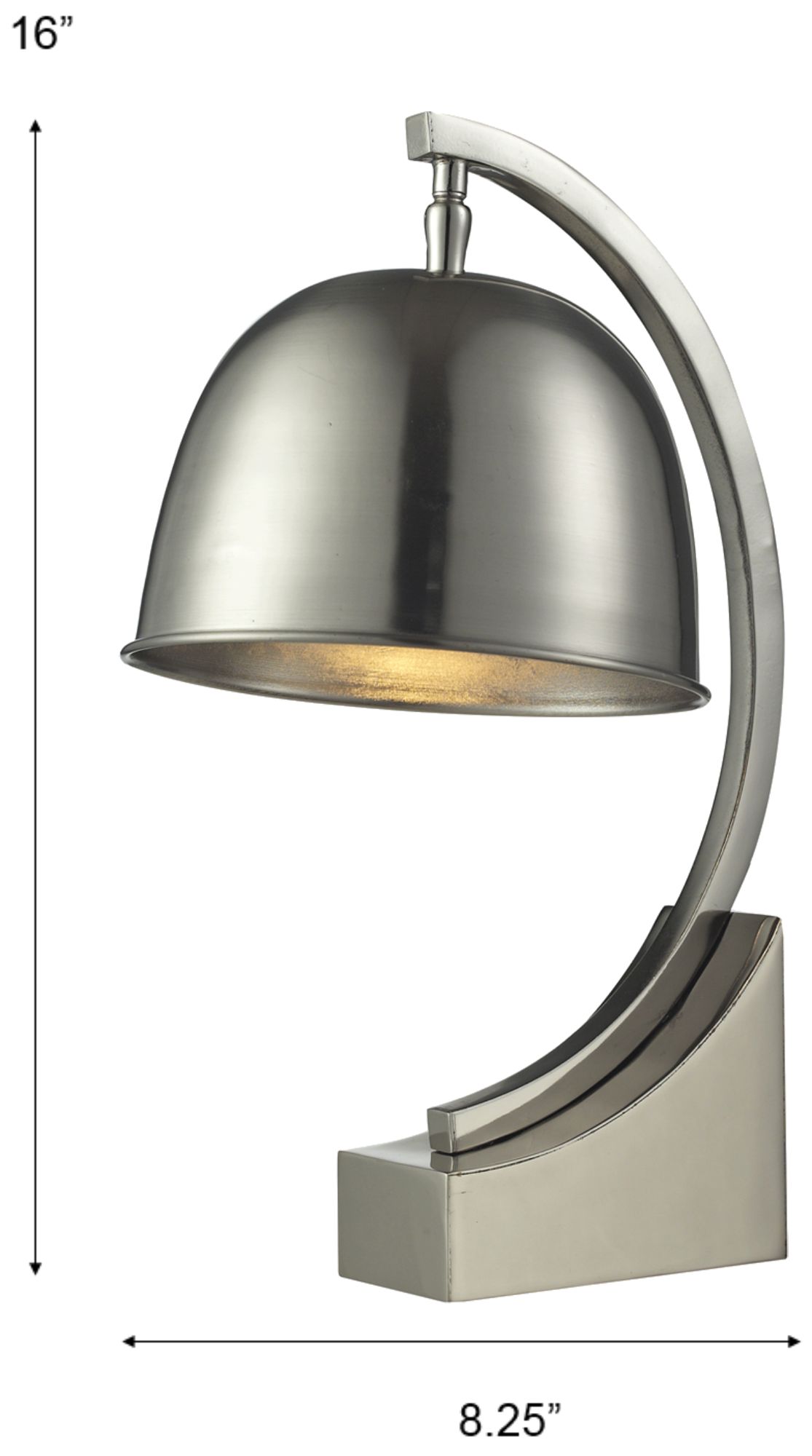 Image 3 Dale Tiffany 16" Tall Mulisa Dome Metal Desk Lamp more views