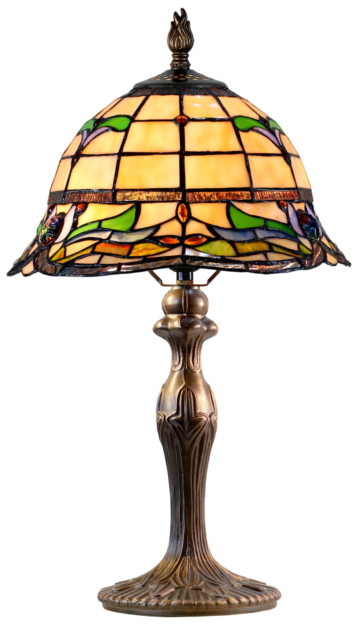 Image 4 Dale Tiffany 18.5" Tall Jassmyne Tiffany Table Lamp more views