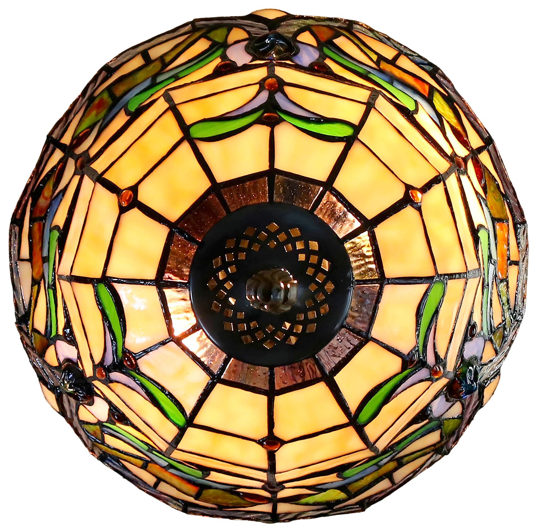 Image 6 Dale Tiffany 18.5" Tall Jassmyne Tiffany Table Lamp more views