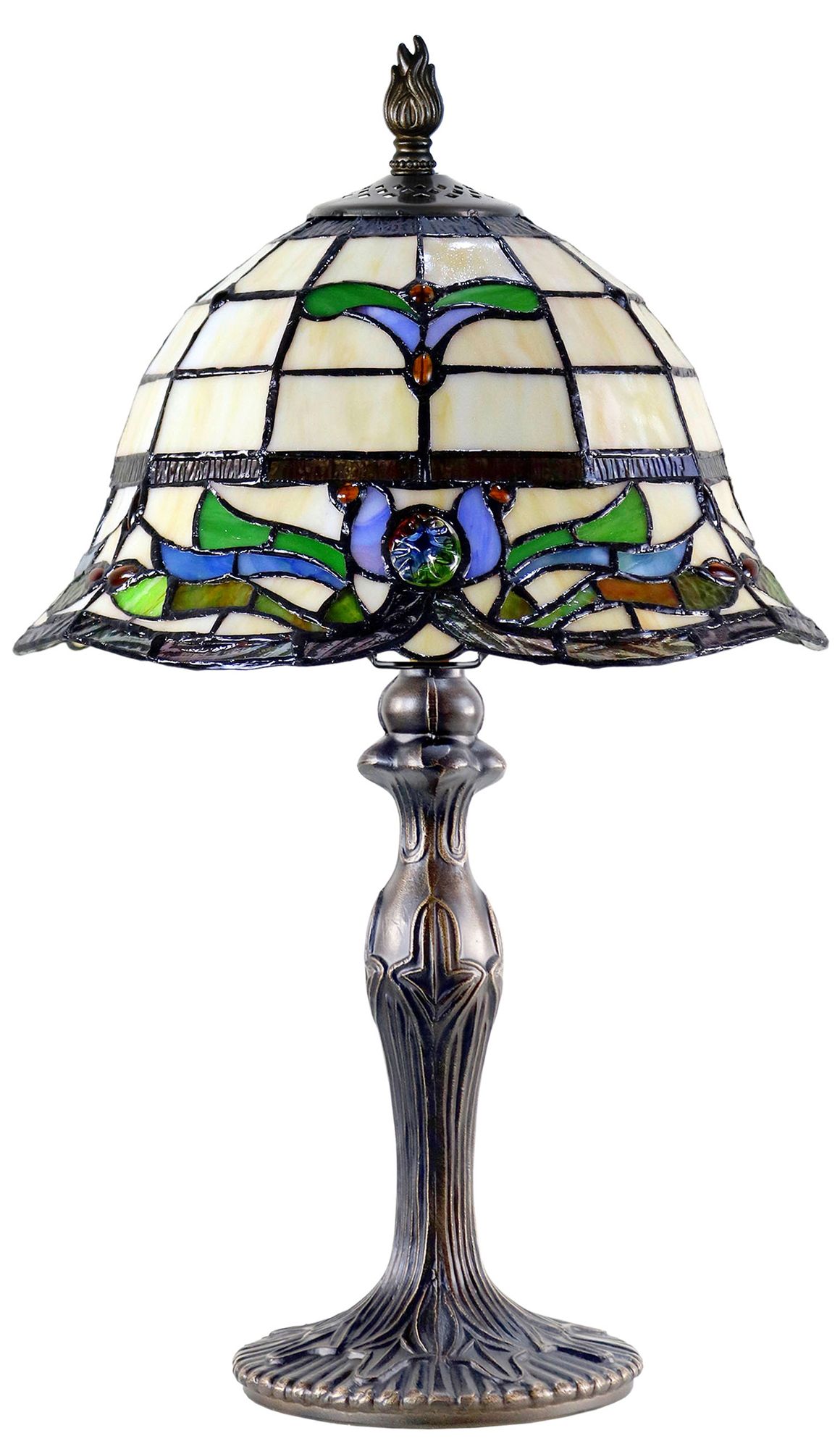 Image 7 Dale Tiffany 18.5" Tall Jassmyne Tiffany Table Lamp more views