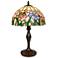 Dale Tiffany 19.5" Pazio Floral Butterfly Tiffany Table Lamp