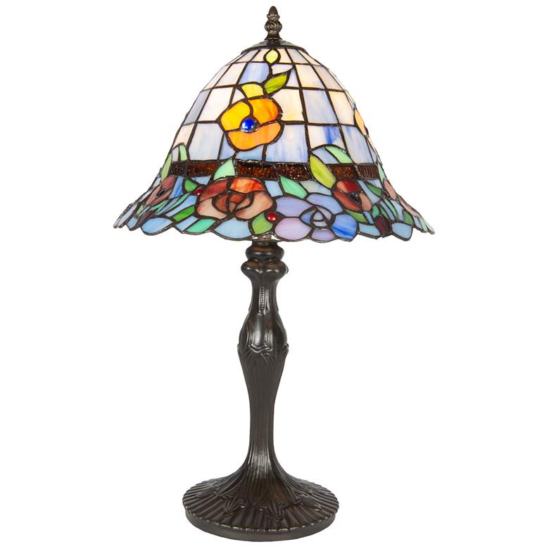 Image 1 Dale Tiffany 19.5" Sarrona Garden Tiffany Table Lamp
