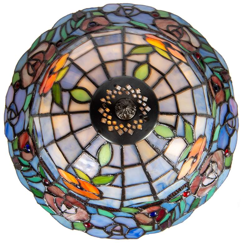 Image 6 Dale Tiffany 19.5" Sarrona Garden Tiffany Table Lamp more views