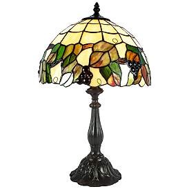 Image1 of Dale Tiffany 19" Alcira Jewel Tiffany Table Lamp