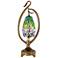 Dale Tiffany 20" Tall Grove Floral Tiffany Accent Lamp