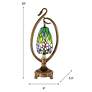 2_Dale Tiffany 20" Tall Grove Floral Tiffany Accent Lamp more views