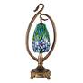 6_Dale Tiffany 20" Tall Grove Floral Tiffany Accent Lamp more views