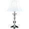 Dale Tiffany 20" Tall Leon Hand Cut Crystal Table Lamp