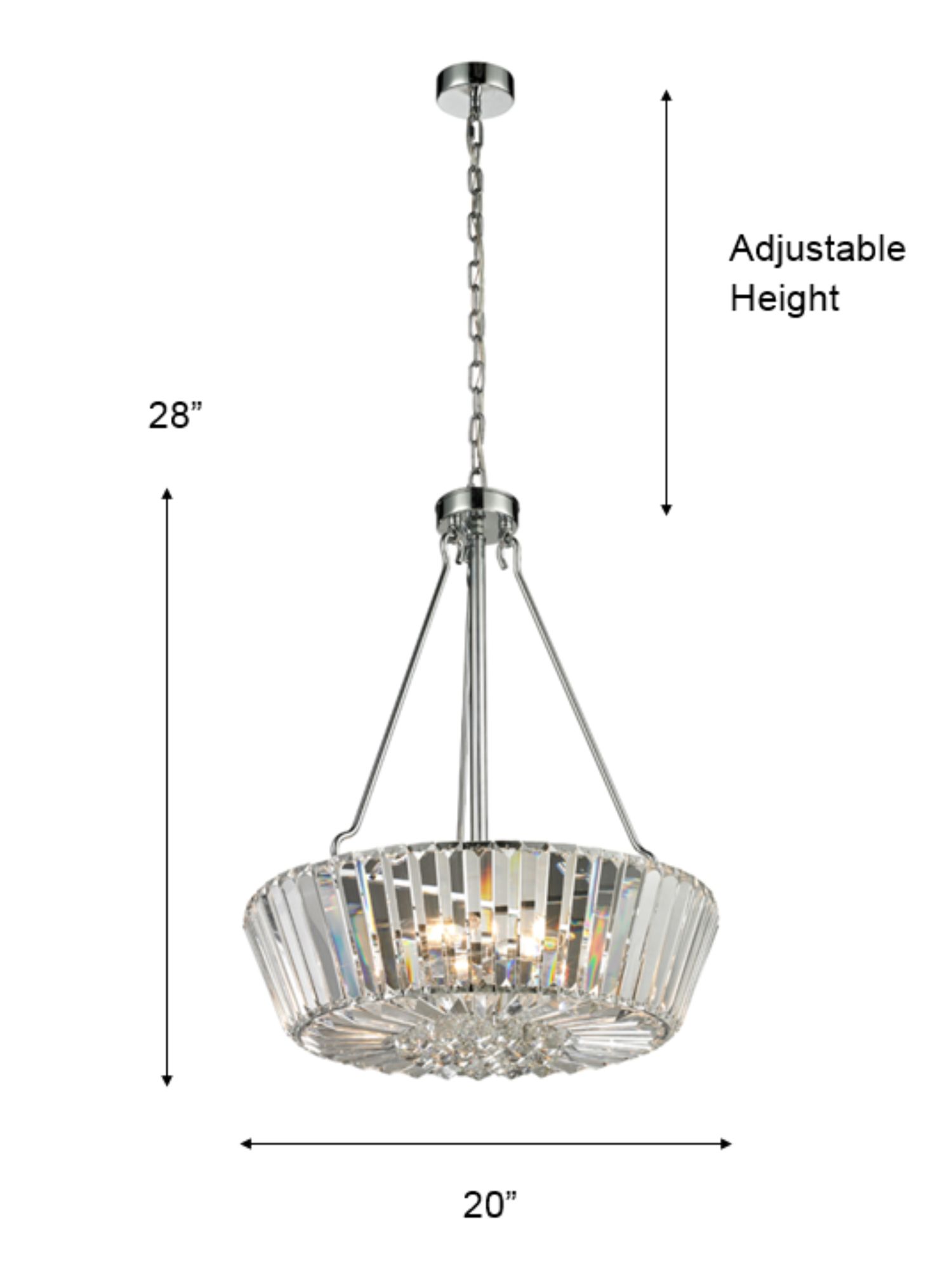 Image 3 Dale Tiffany 20" Wide Crystal Palace Crystal Chandelier more views