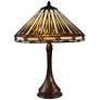 Dale Tiffany 22" Tall Almeda Tiffany Table Lamp