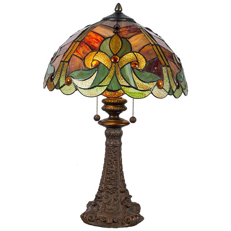 Image 1 Dale Tiffany 23.5 inch Tall Topiaza Tiffany Table Lamp
