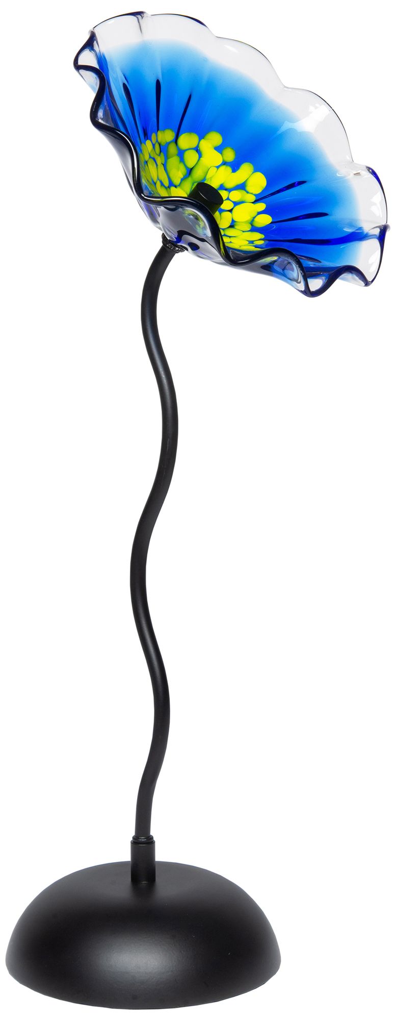 Image 2 Dale Tiffany 23" Tall Fiore Bloom Blue H