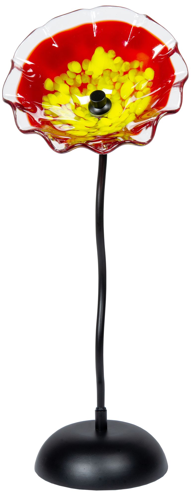 Image 4 Dale Tiffany 23" Tall Fiore Bloom Red Ha more views