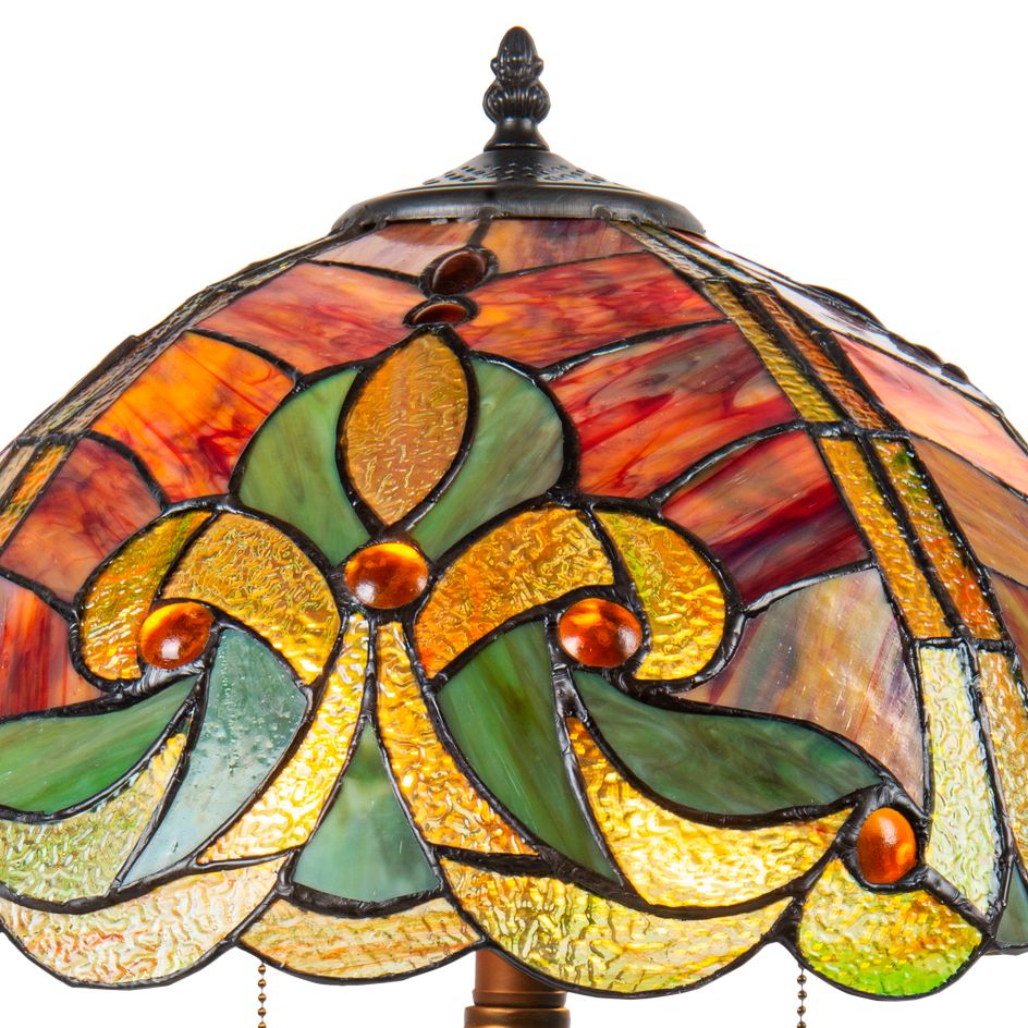 Image 3 Dale Tiffany 24" Posada Tiffany Table Lamp more views