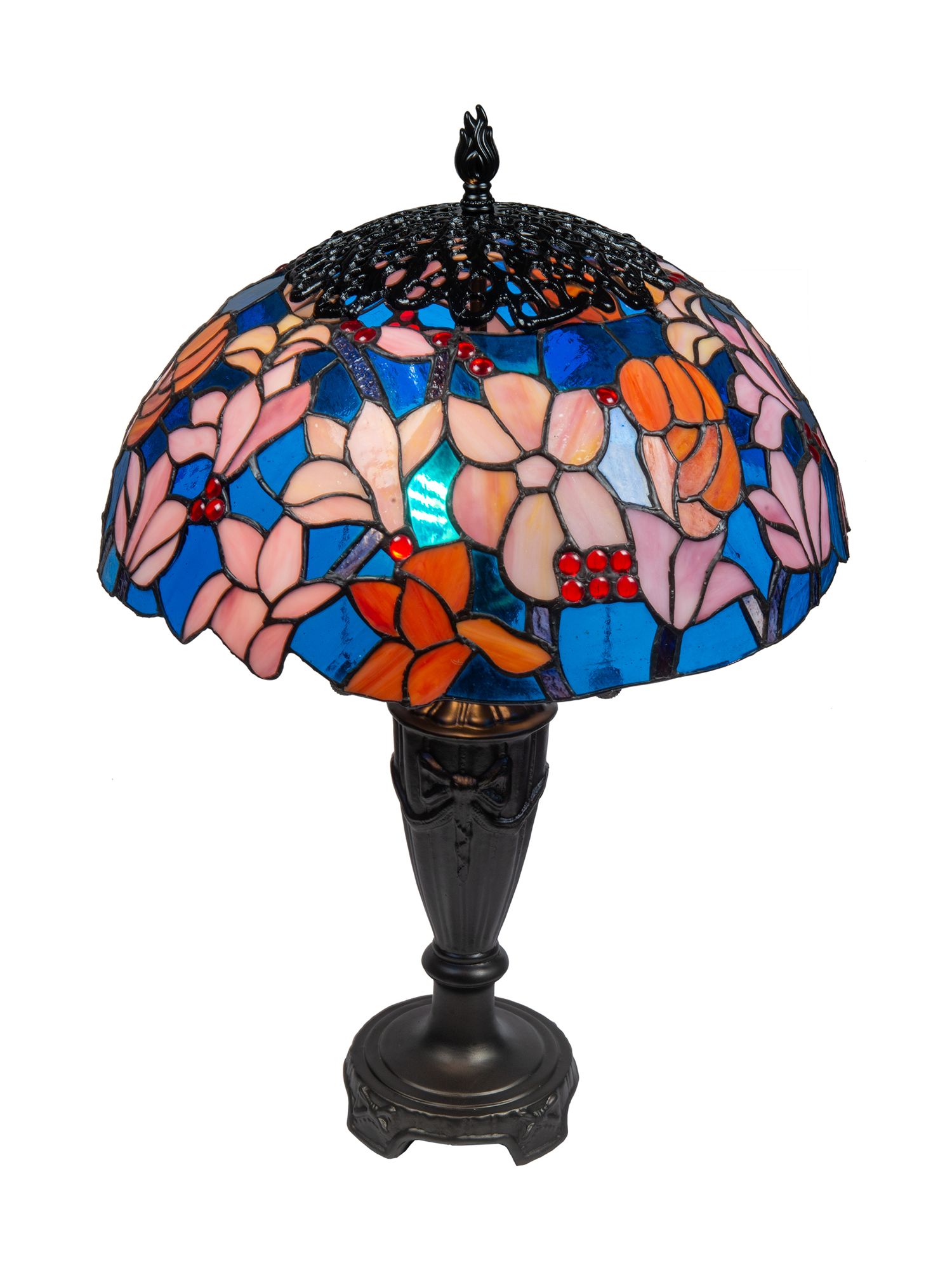Image 4 Dale Tiffany 24" Tall Florieta Tiffany Table Lamp more views