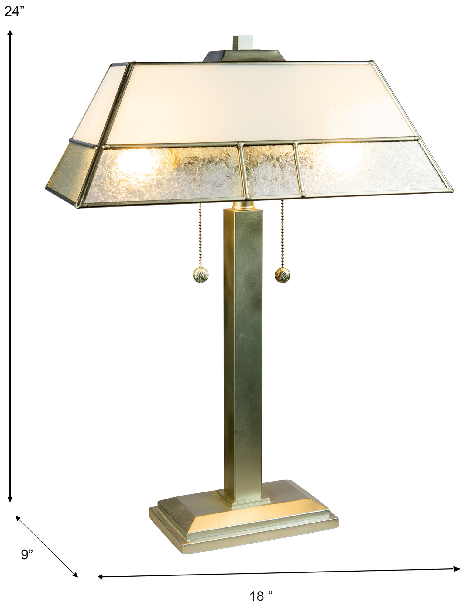 Image 3 Dale Tiffany 24" Tall Concord Fused Glass Table Lamp more views