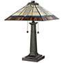 Dale Tiffany 25" Tall Novella Tiffany Table Lamp