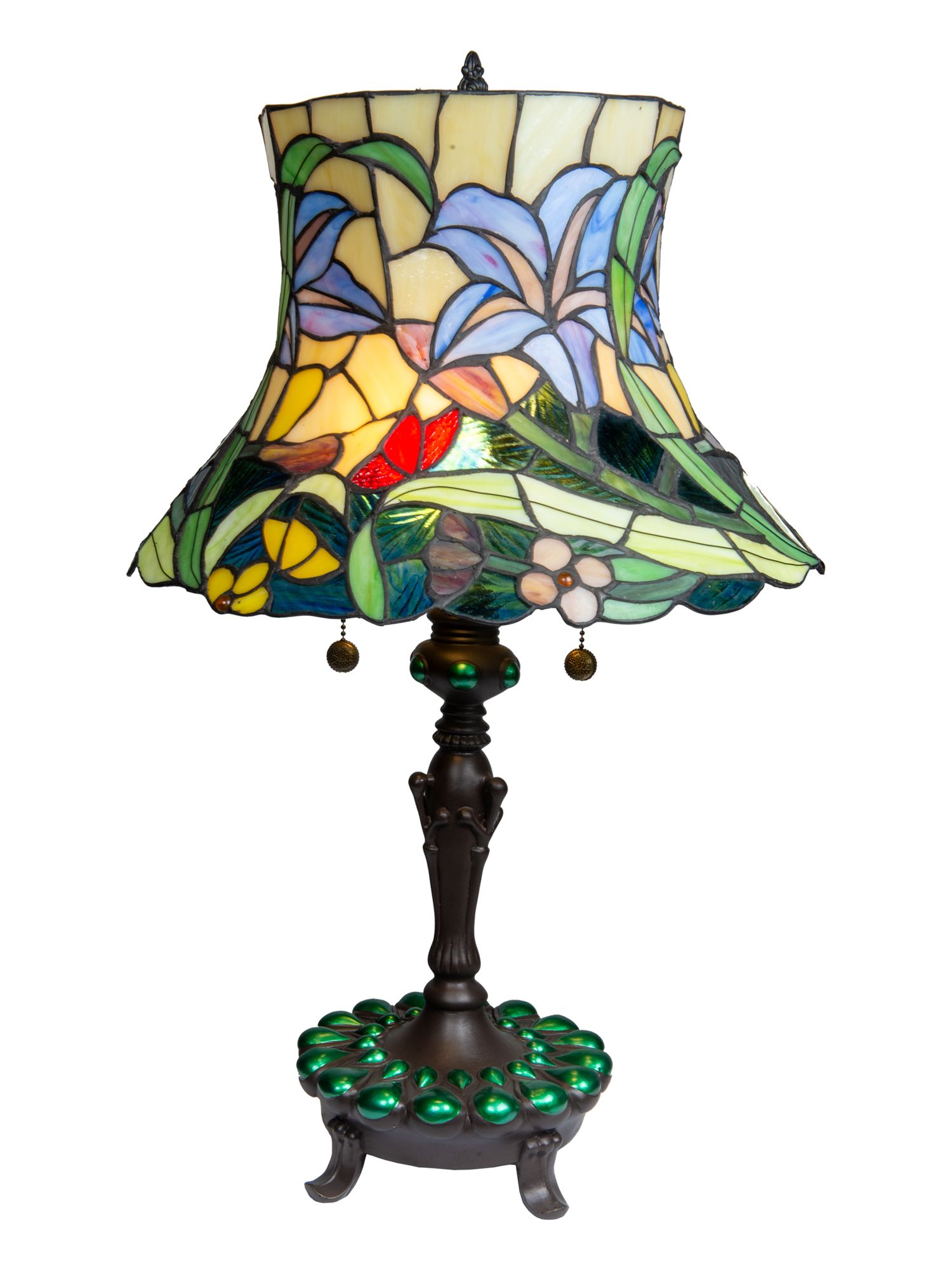 Image 5 Dale Tiffany 26" Entrada Floral Tiffany Table Lamp more views