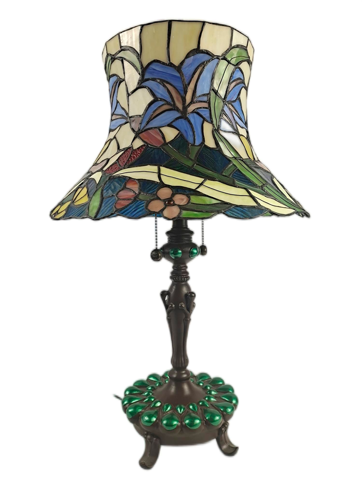 Image 7 Dale Tiffany 26" Entrada Floral Tiffany Table Lamp more views