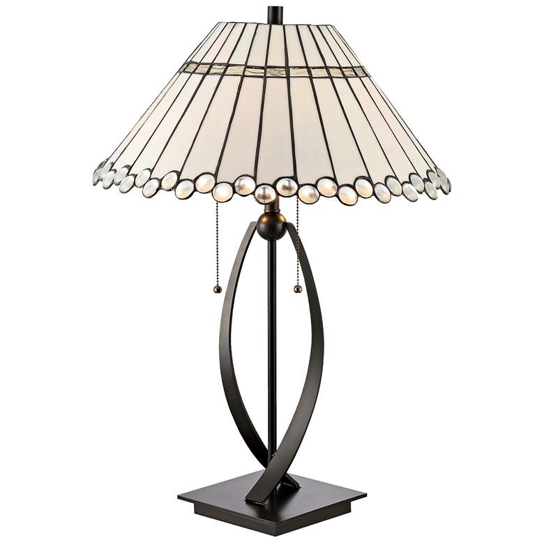 Image 1 Dale Tiffany 26 inch Tall Cordelia Tiffany Table Lamp
