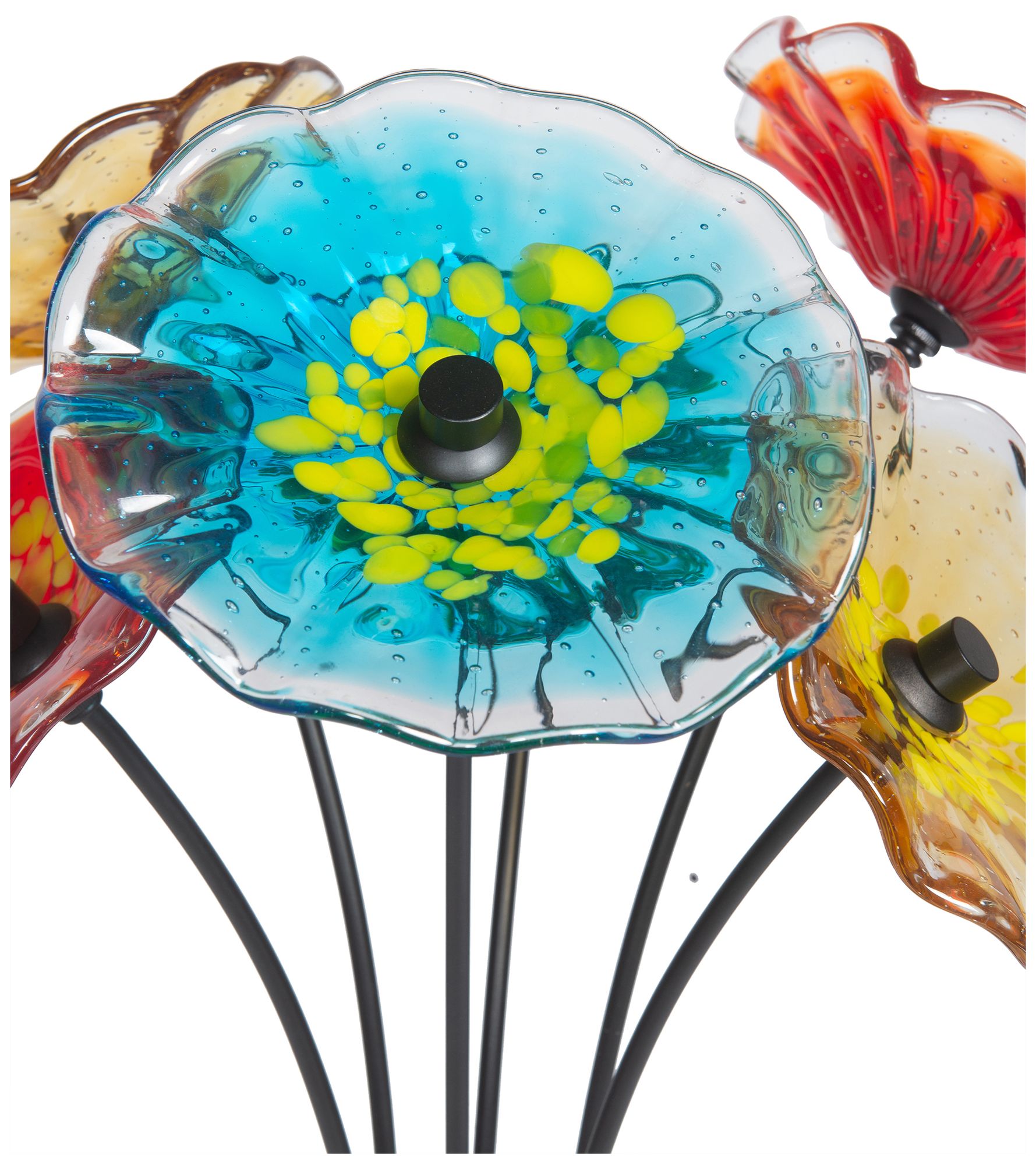 Image 6 Dale Tiffany 26" Tall Fiore Bloom 6-Plat more views