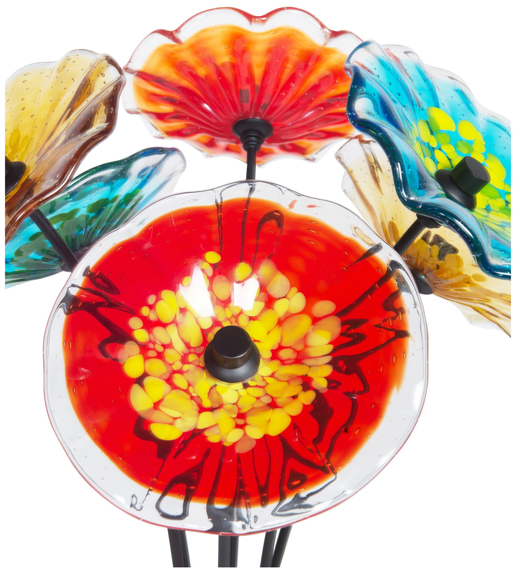 Image 7 Dale Tiffany 26" Tall Fiore Bloom 6-Plat more views