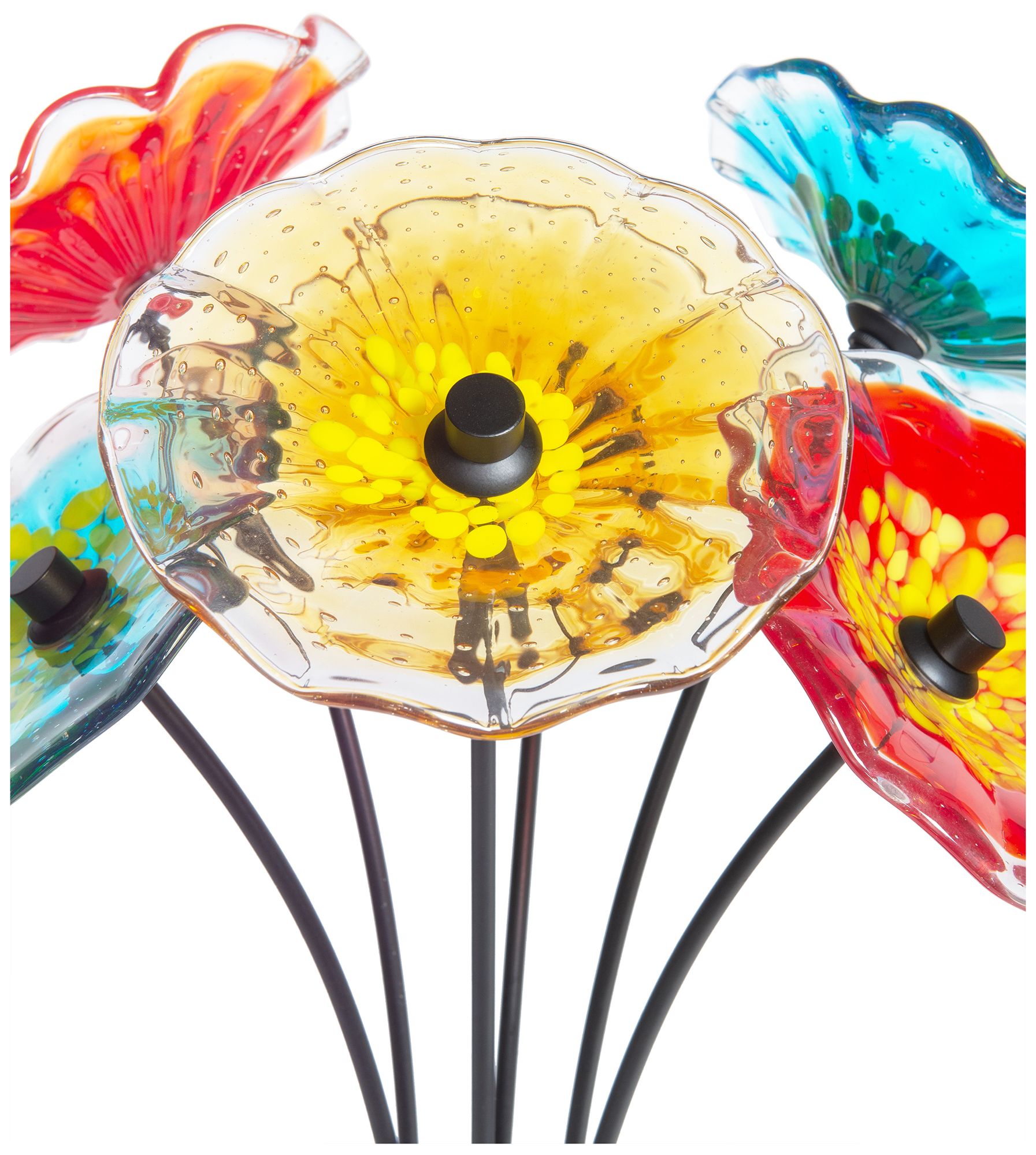 Dale Tiffany 26" Tall Fiore Bloom 6-Plat