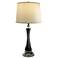 Dale Tiffany 27" Tall Vena 24% Lead Crystal Table Lamp