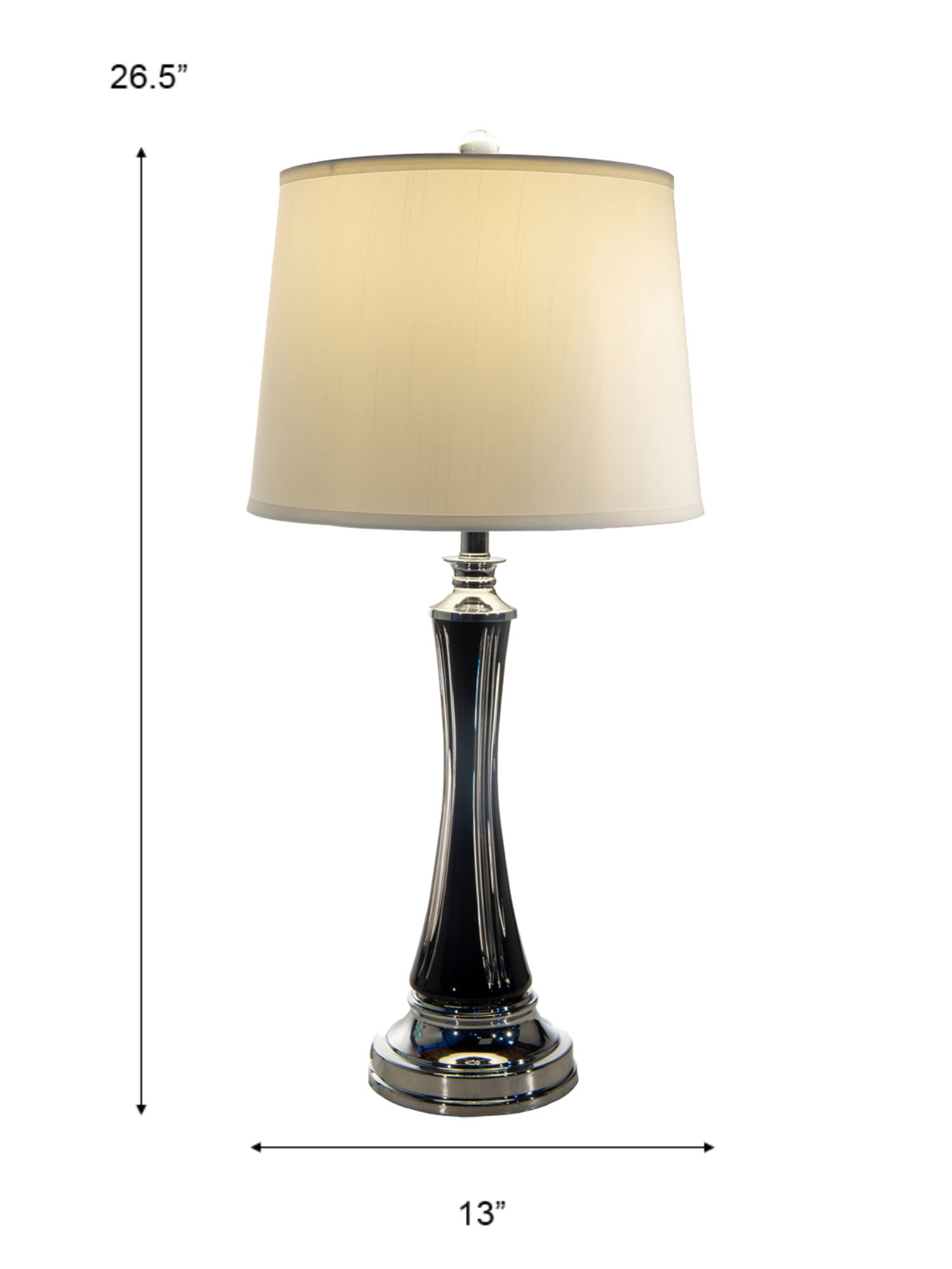 Image 3 Dale Tiffany 27" Tall Vena 24% Lead Crystal Table Lamp more views