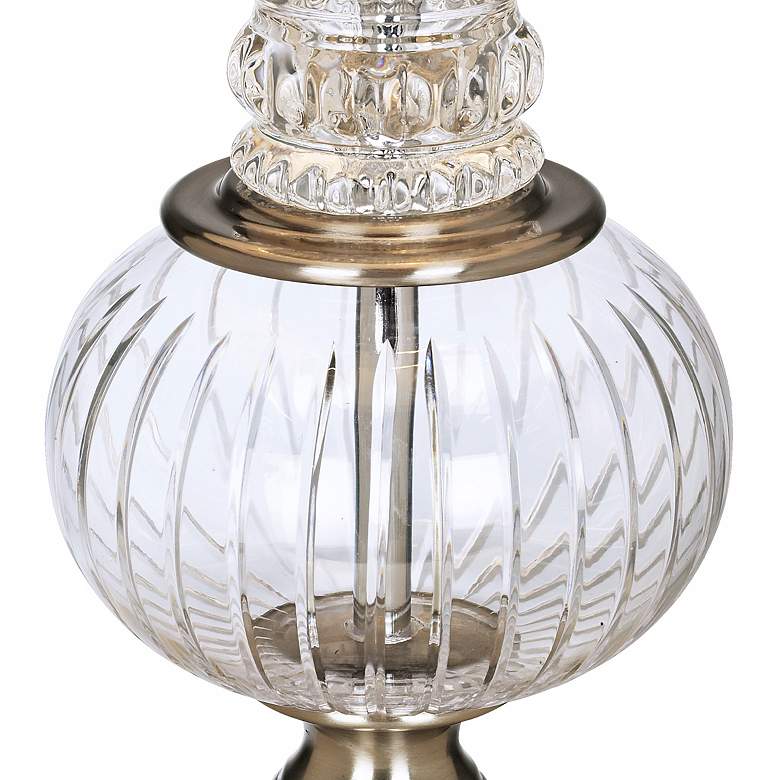 Image 3 Dale Tiffany 28 1/2 inch Traditional Crystal Globe Table Lamp more views