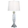 Dale Tiffany 29" Tall Powis 24% Lead Crystal Table Lamp