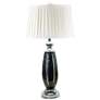 Dale Tiffany 30" Tall Blackline Crystal Table Lamp