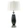 Dale Tiffany 30" Tall Blackline Crystal Table Lamp