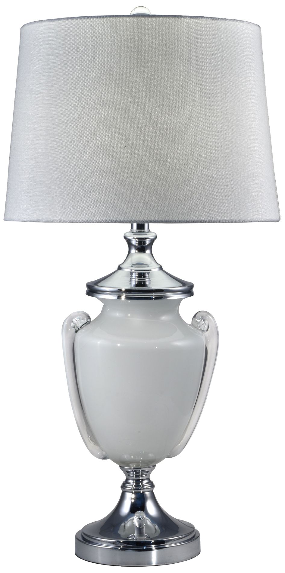 Image 2 Dale Tiffany 31" Tall Alaska Hand Blown Art Glass Table Lamp