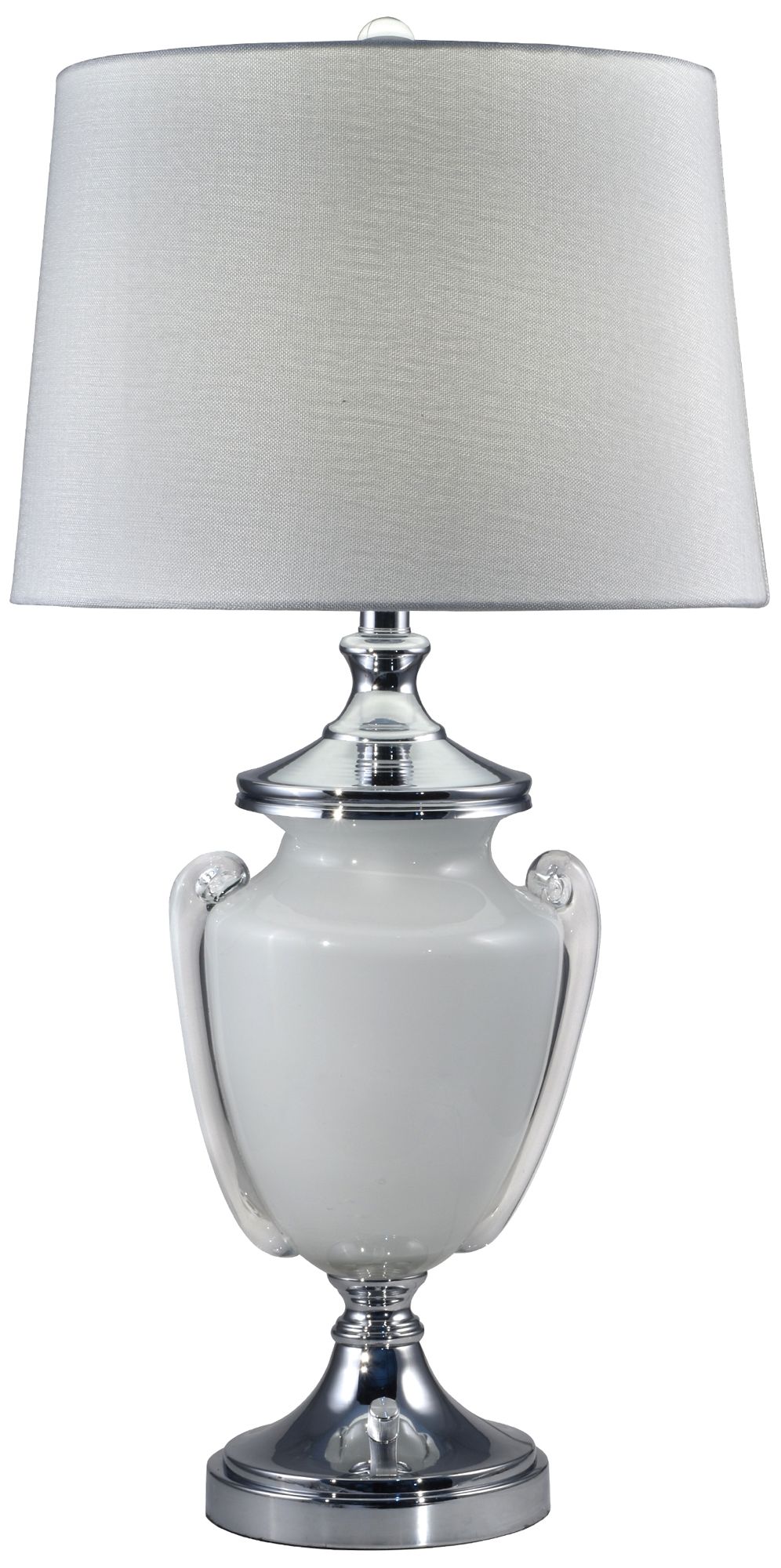 Image 2 Dale Tiffany 31" Tall Alaska Hand Blown Art Glass Table Lamp