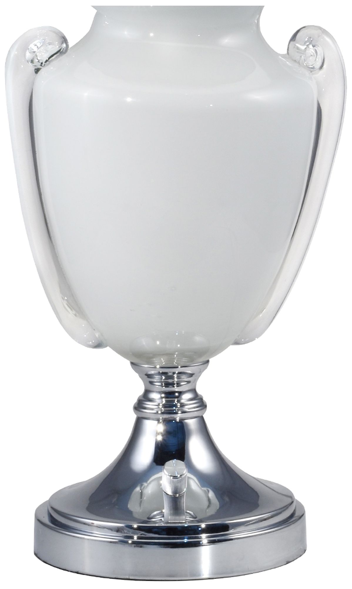 Image 5 Dale Tiffany 31" Tall Alaska Hand Blown Art Glass Table Lamp more views