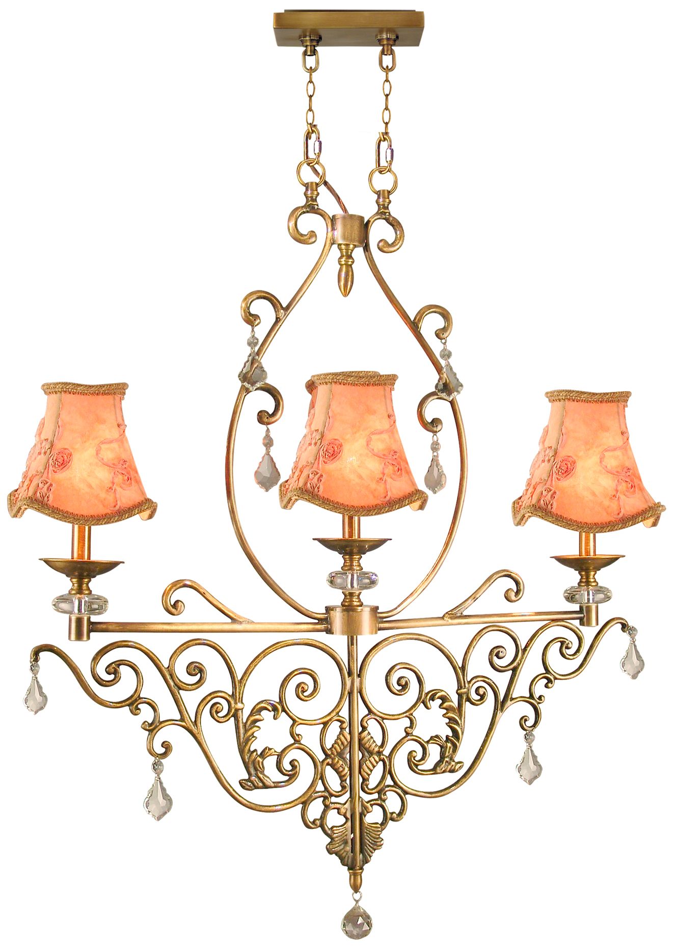 Image 2 Dale Tiffany 32" Wide Ashbee Crystal Chandelier