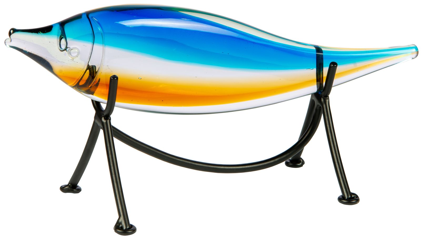 Image 6 Dale Tiffany 4.5" Tall Single Garfish Handcrafted Sculpture with Stand more views