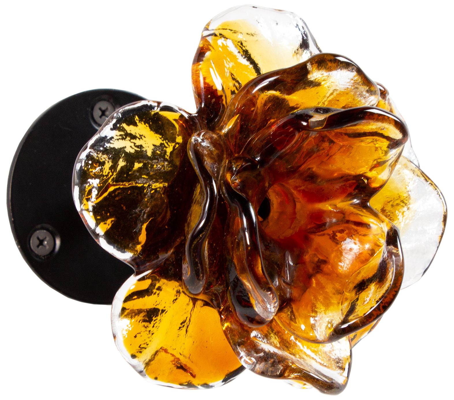 Image 5 Dale Tiffany 4.75" Amber Rose Bud Glossy more views